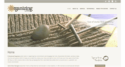Desktop Screenshot of organizinglives.com